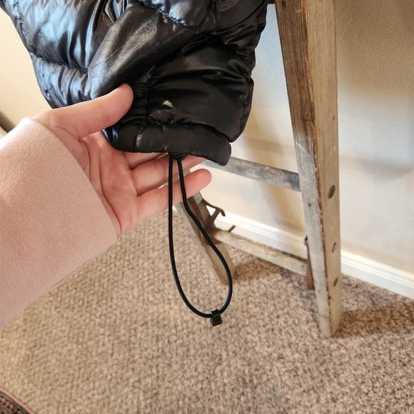 The North Face 2010 Nuptse Women's Shiney Grey Puffer Coat - Size Medium - Picture 7 of 10